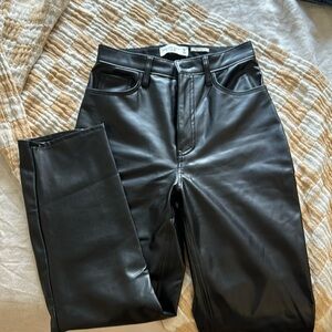 Abercrombie Vegan Leather Pants